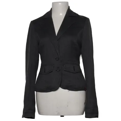 Blazer (Gris) de QS Style Polyester, Viscose