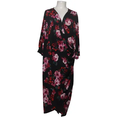 Omlottklänning (Svart, Flerfärgad) från Lane Bryant Elastan, Polyester