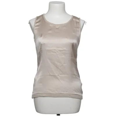 Tank Top (Beige) from Sem Per Lei Elastane, Silk