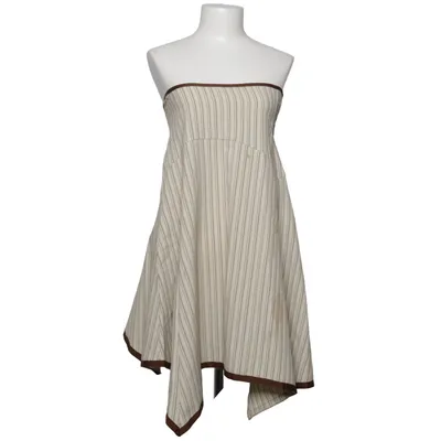 Dress (Beige, Brown) from Garage Polyester, Viscose
