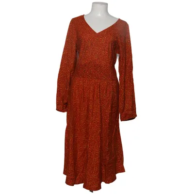 Kjole (Rød, Gul) fra Coline Viscose