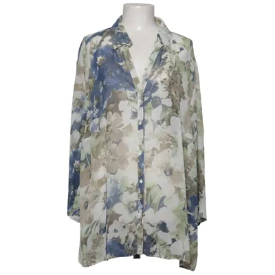 Blouse (Blue, Green, Multicolored) from Samoon Polyester