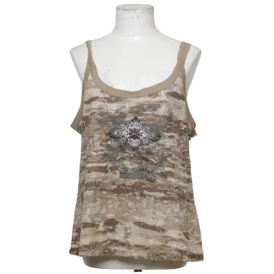 Topp (Brun, Vit) från Biba Bomull, Polyester