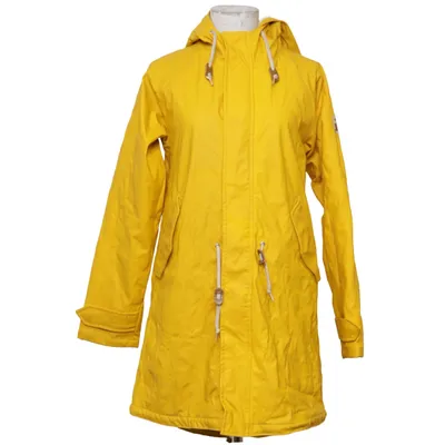 Regenmantel (Gelb) von Derbe Polyester, Polyurethan