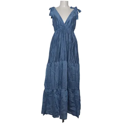 Maxi dress (Blue) from Belair Elastane, Polyester, Tencel, Viscose