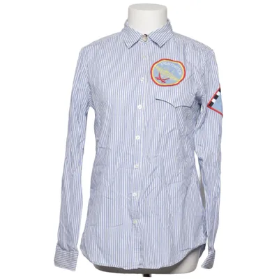 Chemise (Bleu, Blanc, Rouge) de Sansibar Coton, Élasthane, Polyamide