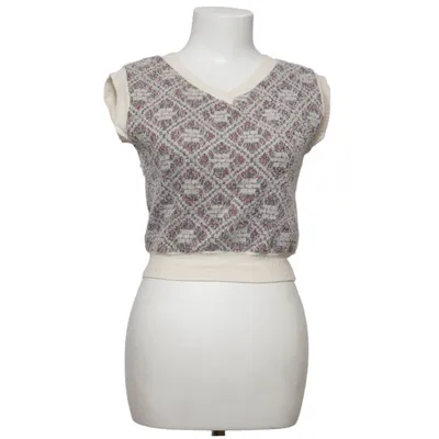 Slipover (White, Multicolored) from Femkit Elastane, Polyester, Viscose