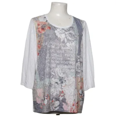 Top (White, Multicolored) from Bonita Polyester, Viscose