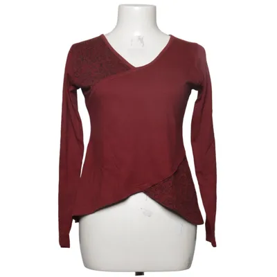 Long sleeve T-shirt (Red) from Guru Shop Cotton