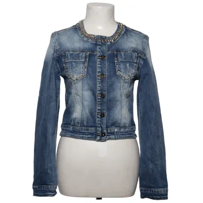 Veste en jean (Bleu) de V Milano Coton, Élasthane