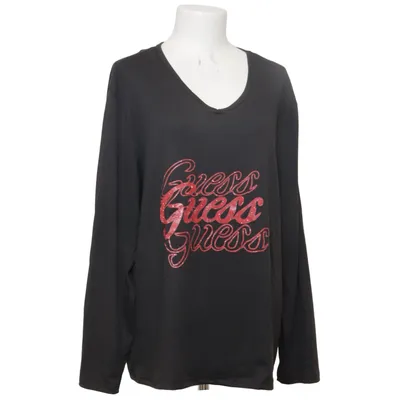 Long sleeve T-shirt (Black) from No Name Elastane, Polyester