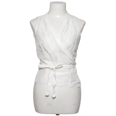 Omlottblus (Vit) från Turnover Bomull, Linne, Polyamid, Viskos