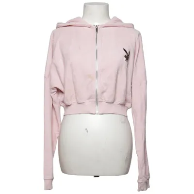 Hættetrøje (Pink) fra Playboy x Missguided Bomuld, Polyester