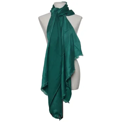 Scarf (Green) from Kashmir Arts Cashmere, Silk
