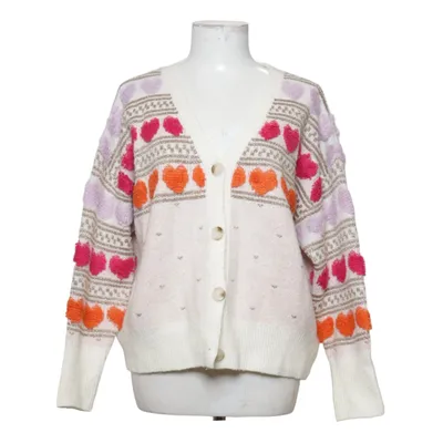 Cardigan (Blanc, Multicolore) de Kilky Acrylique, Polyamide, Polyester, Laine