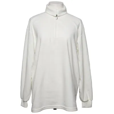 Fleece sweater (White) from Mäser Polyester