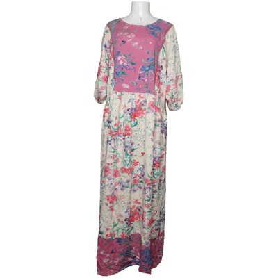 Maxikjole (Beige, Flerfarvet) fra River Island Plus Bomuld, Viscose