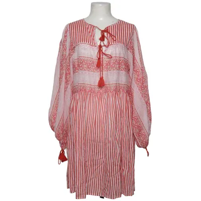 Kjole (Rød, Hvid, Pink) fra Antik Batik Bomuld