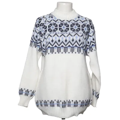 Sweater (Hvid, Blå, Flerfarvet) fra Made in italy Akryl