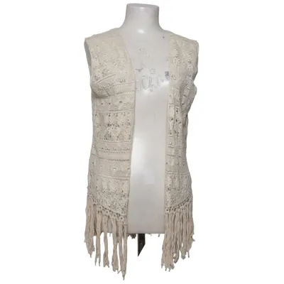 Gilet (Beige) van Suiteblanco Katoen