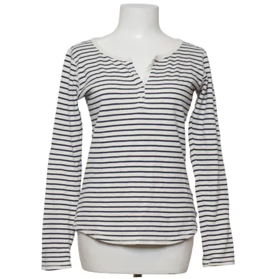 Henley T-shirt (Hvid, Blå) fra Scotch & Soda Bomuld
