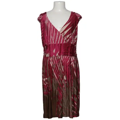 Dress (Pink, Brown, Multicolored) from Trixi Schober Elastane, Viscose