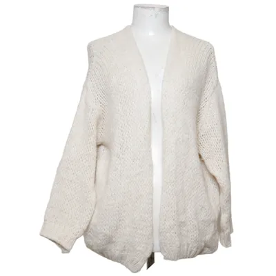 Cardigan (Blanc) de Ambika Acrylique, Polyamide, Viscose, Laine