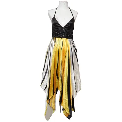 Klänning (Svart, Vit, Gul) från Goddess London Elastan, Polyester