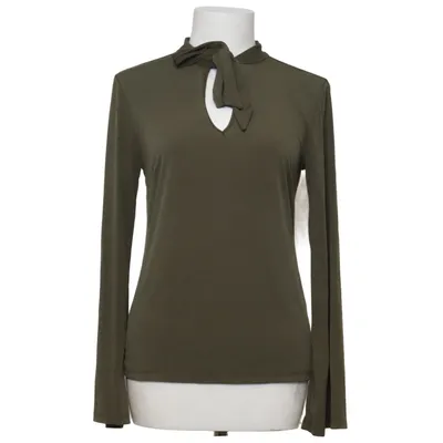 Bluse (Grøn) fra Romeo & Juliet Couture Elastan, Polyester