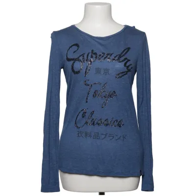 T-shirt (Blue) from Superdry Polyester, Viscose