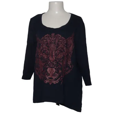 Langarmshirt (Blau) von Sheego Trend Baumwolle