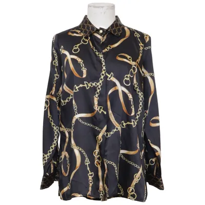 Bluse (Schwarz, Gold) von Sarah Kern