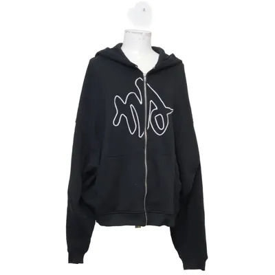 Sweat à capuche (Noir) de Momo Coton, Polyester