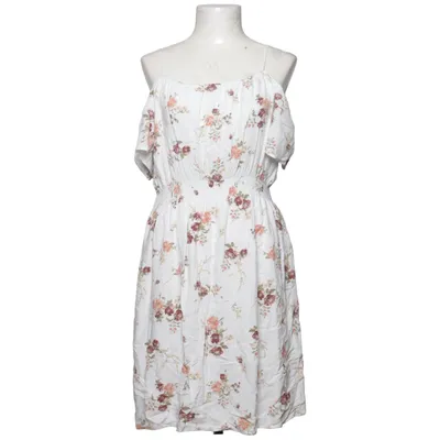 Jurk (Wit, Meerkleurig) van Clockhouse Polyester