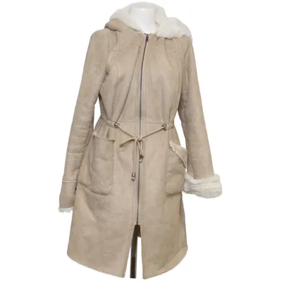 Shearlingjacka (Beige) från Otto Kern Polyester