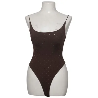 Body (Brown) from Alexandra Elastane, Polyester