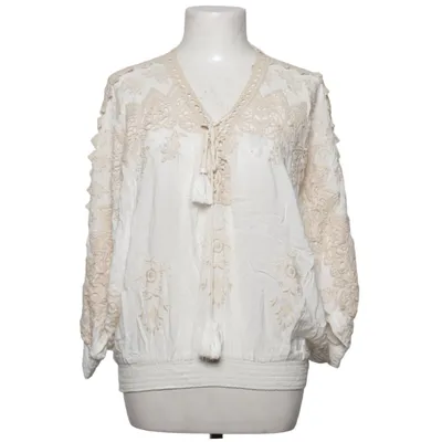Blouse (Crochet Mix Top) van Cotton Club Katoen, Viscose