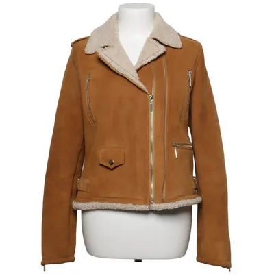 Shearling jacket (Brown, White) from Cigno Nero