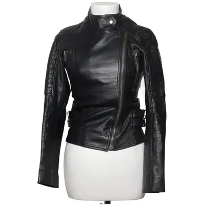 Läderjacka (Svart) från Barneys Originals Skinn, Polyester