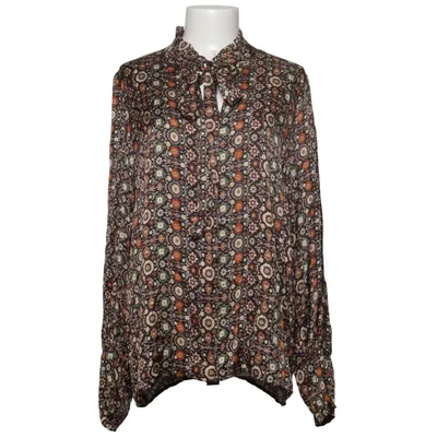 Blouse (Black, Brown, Multicolored) from Transfer Viscose