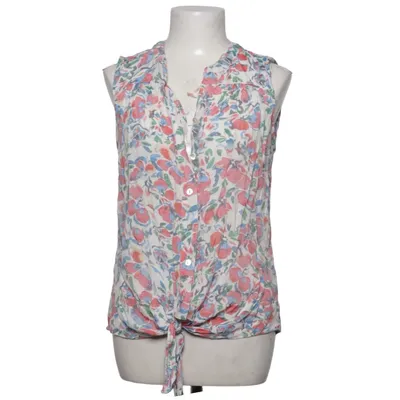 Top (White, Multicolored) from Zac & Rachel Polyester, Viscose