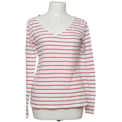 Long sleeve T-shirt (White, Red) from Juvia Cotton, Viscose