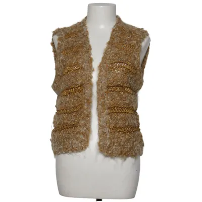 Weste (Gelb, Weiß) von Les Copains Mohair, Nylon, Wolle