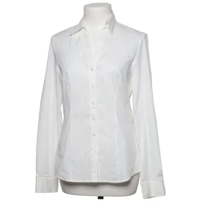 Shirt (Wit) van Miss H. Katoen, Elastaan, Polyamide