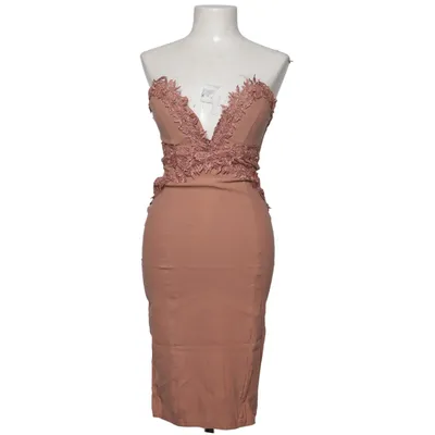 Cocktailklänning (Rosa) från Rare London Elastan, Polyester