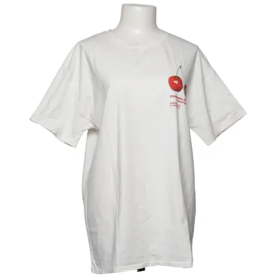 T-shirt (Wit) van Ciao Milano Katoen, Elastaan
