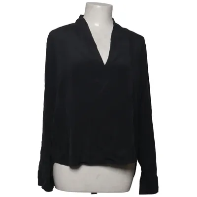 Blouse (Noir) de Marville Élasthane, Soie