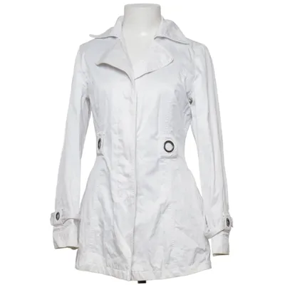 Trench coat (White, Black) from Orsay Cotton, Polyester