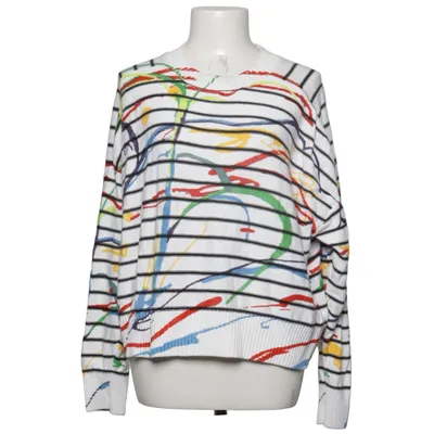 Sweater (Hvid, Flerfarvet) fra Desigual Bomuld, Polyamid, Polyester