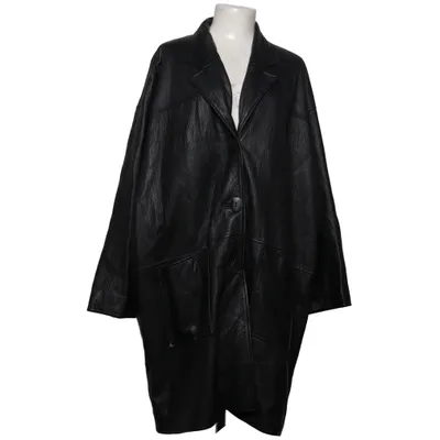 Veste longue en cuir (Noir) de Sulu Cuir